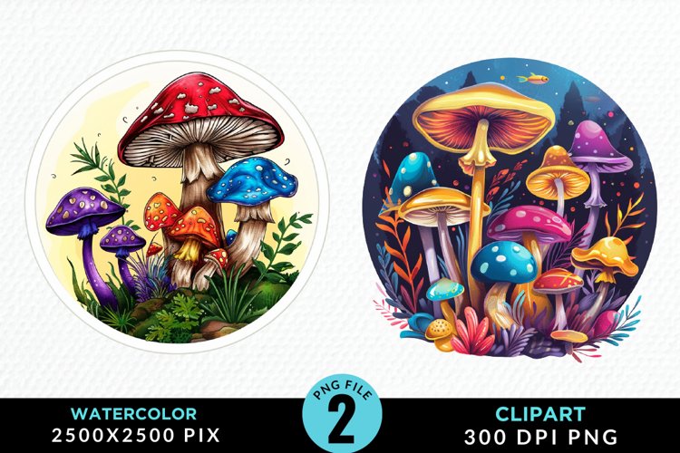 Mushroom Graphic
