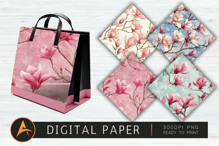 Magnolia Digital Paper