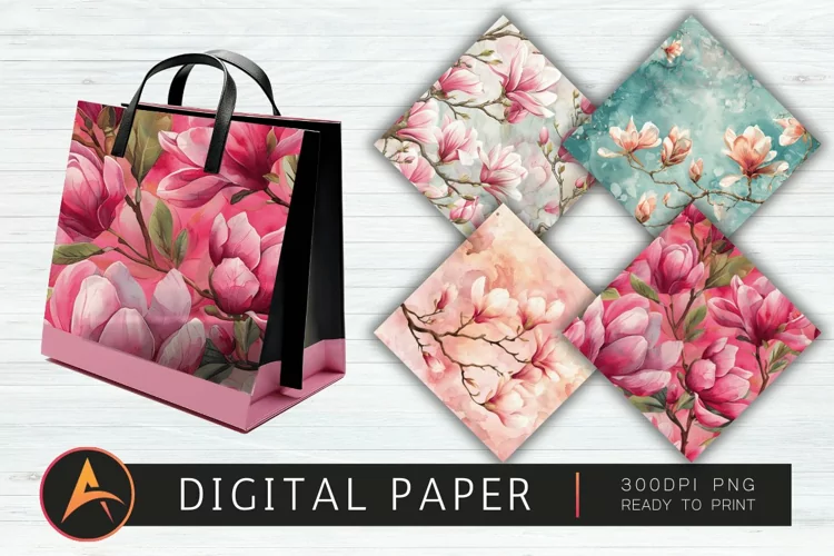 Magnolia Digital Paper