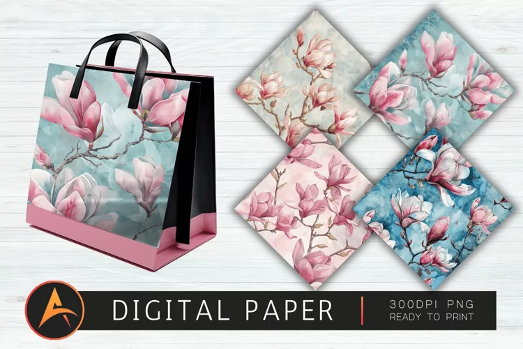 Magnolia Digital Paper