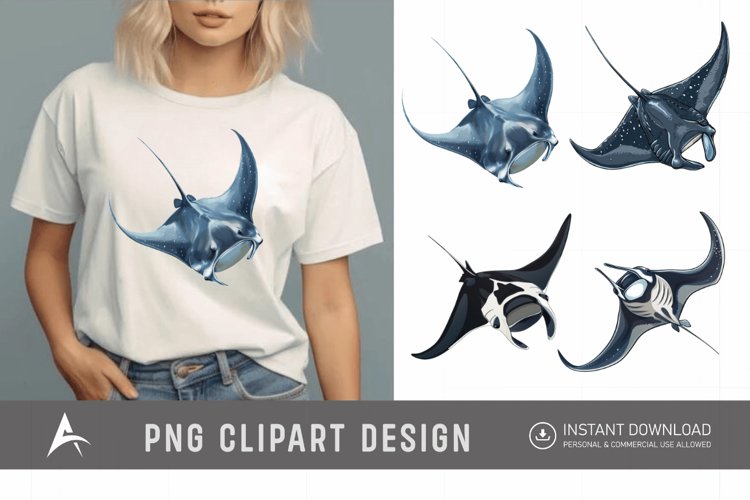 Sea Creatures Clipart Image 2
