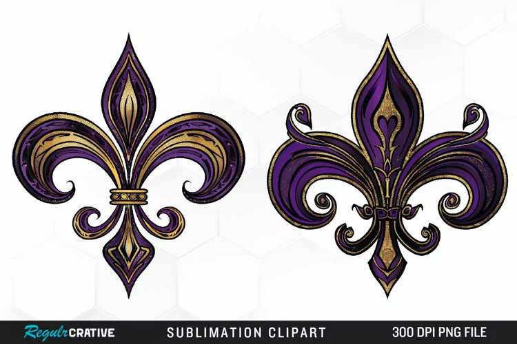 Watercolor Mardi Gras Collection Clipart