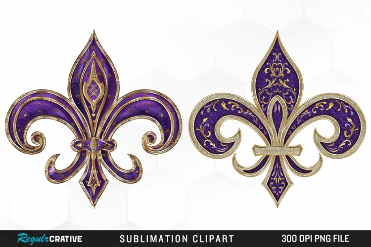 Watercolor Mardi Gras Collection Clipart