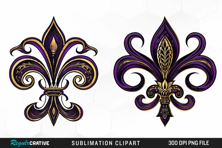 Watercolor Mardi Gras Collection Clipart