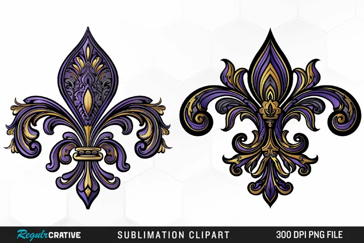 Watercolor Mardi Gras Collection Clipart