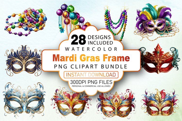 Mardi Gras Clipart Image 20