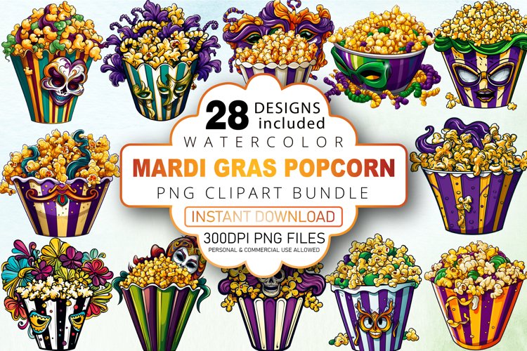 Popcorn Illustration Image 8