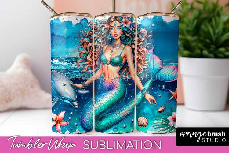Mermaid Clipart Image 19