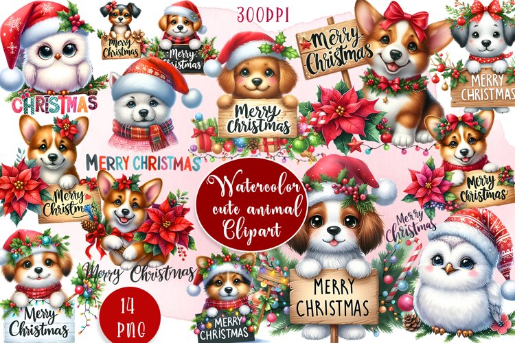 Merry Christmas Clipart Image 24