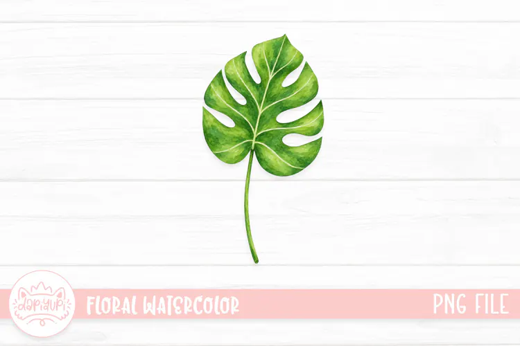 Botanical Watercolor Illustration, Floral Watercolor Design