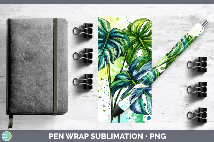 GorgeousWatercolor Pen Wrap design.