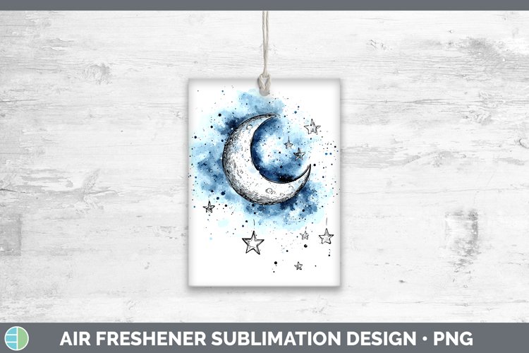 Moon and Stars Clipart Image 16