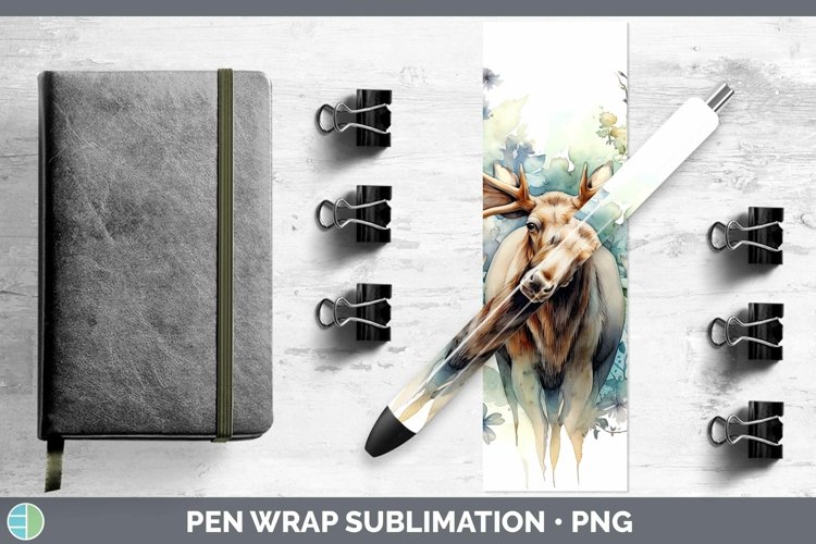 GorgeousWatercolor Pen Wrap design.