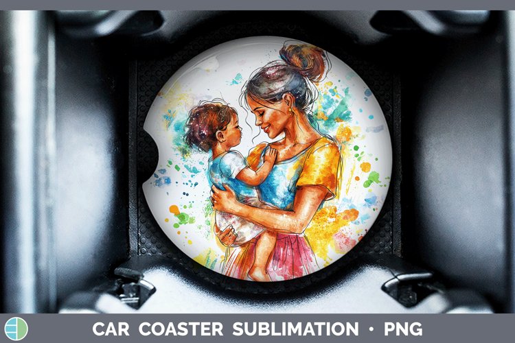 Car Coaster Sublimation Designs Image 22