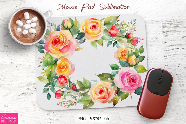 Floral Wreath Clipart Image 24