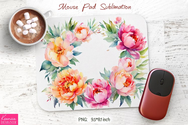 Floral Wreath Clipart Image 17