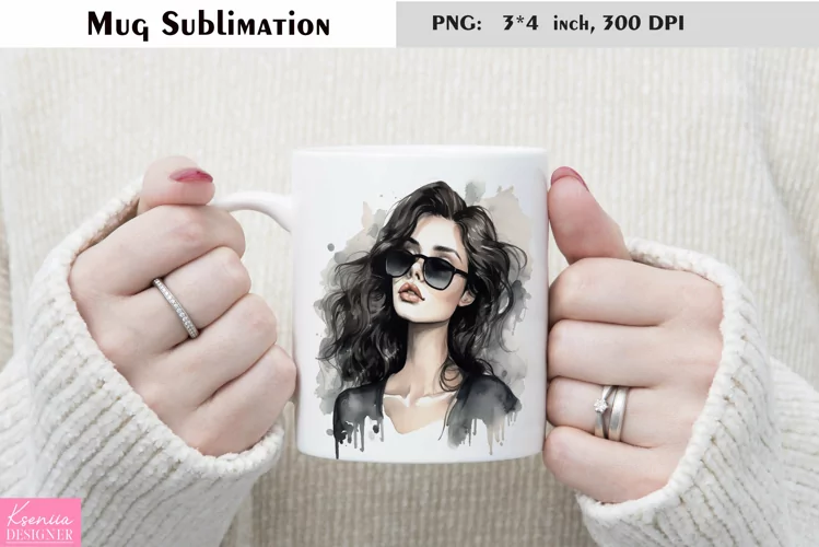 Watercolor Mug Sublimation