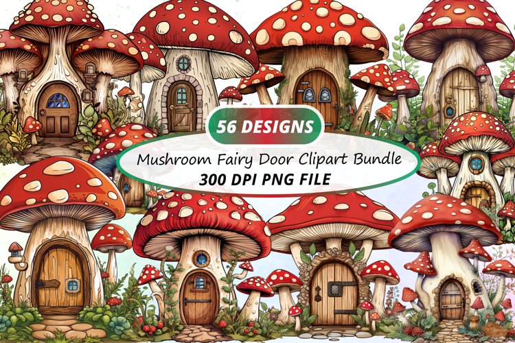 Mushroom Clipart Image 9