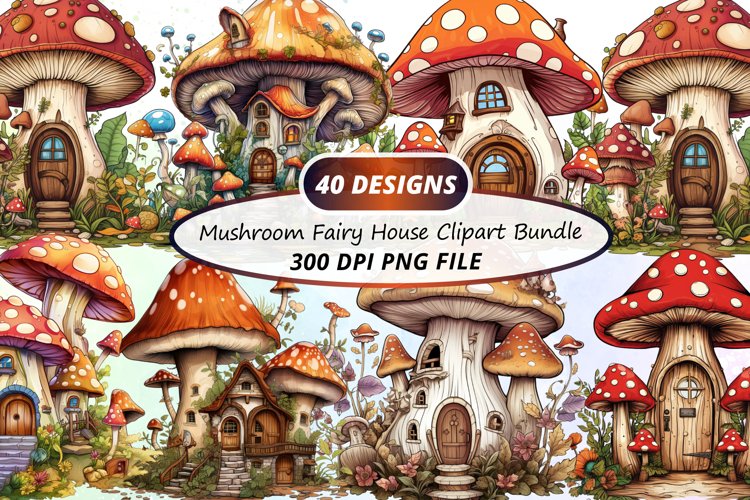 Mushroom Clipart Image 23