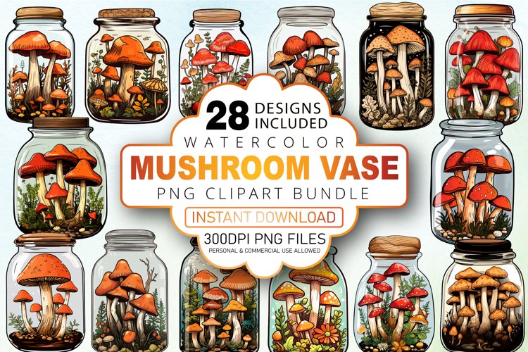 Mushroom Graphic Image 16
