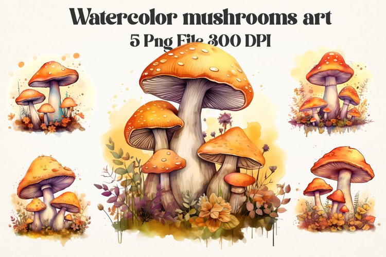 Mushrooms Png Image 18
