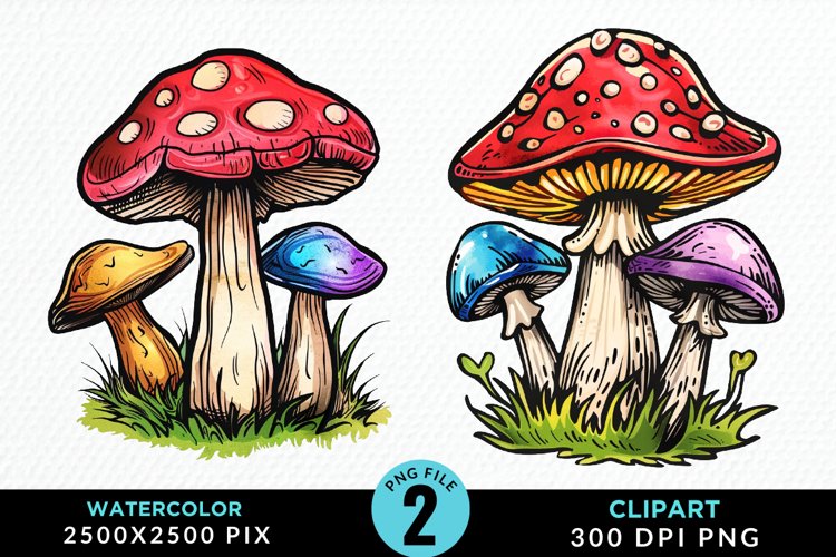 Mushrooms Png Image 16