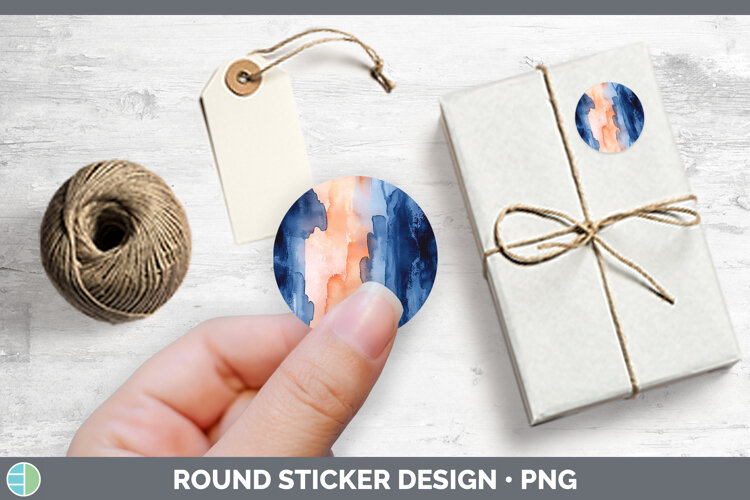 GorgeousWatercolor Stickers design.