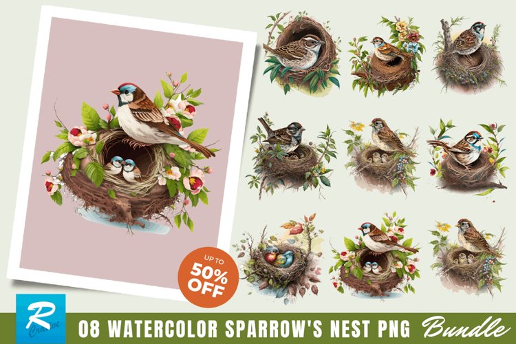 Bird Nest Clipart