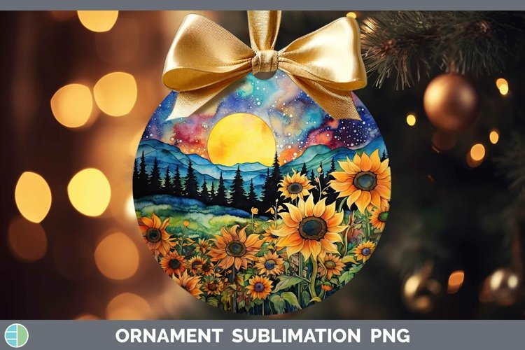 GorgeousWatercolor Ornament design.