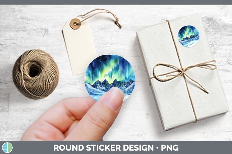 GorgeousWatercolor Stickers design.