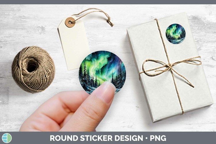GorgeousWatercolor Stickers design.