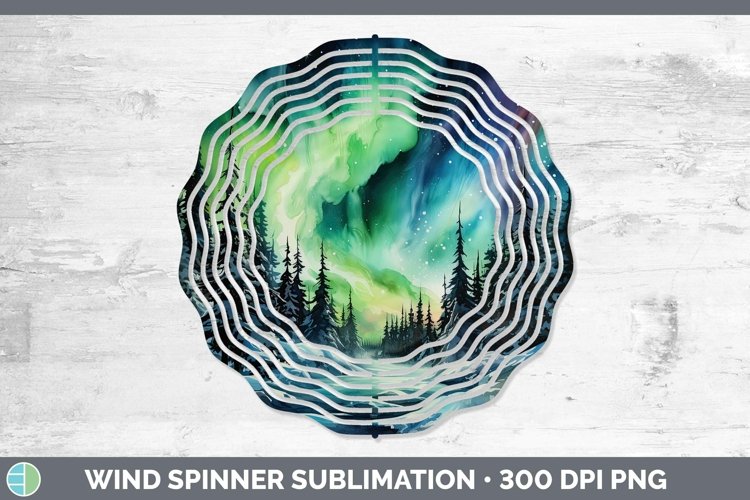 GorgeousWatercolor Wind Spinner design.