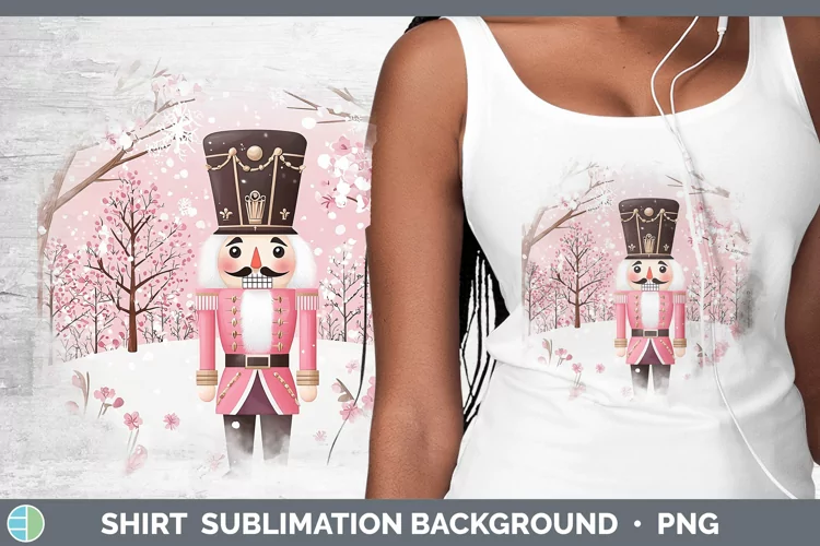 Watercolor Nutcracker Shirt Sublimation Sublimation Backgrou