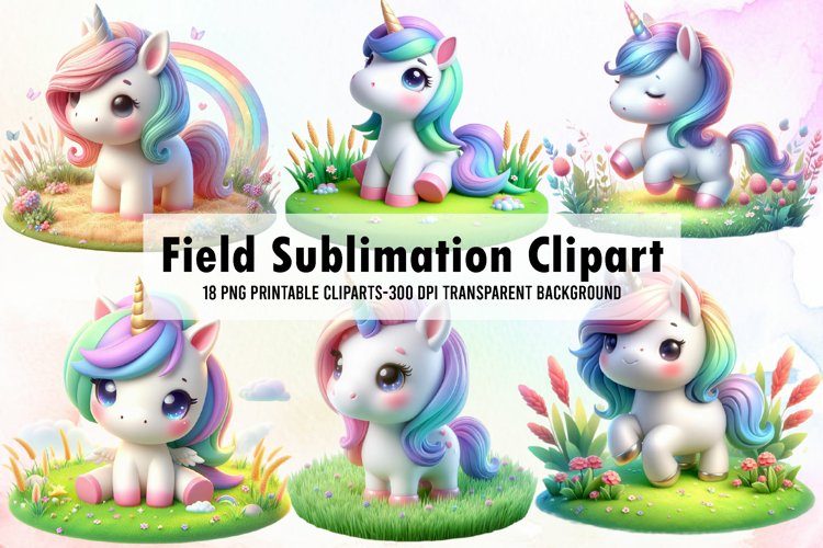 Unicorn Clipart Image 13