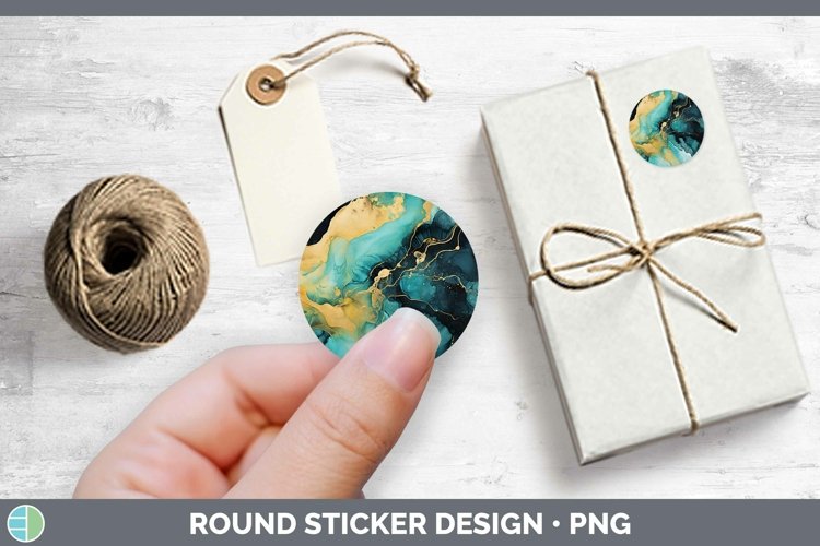 GorgeousWatercolor Stickers design.