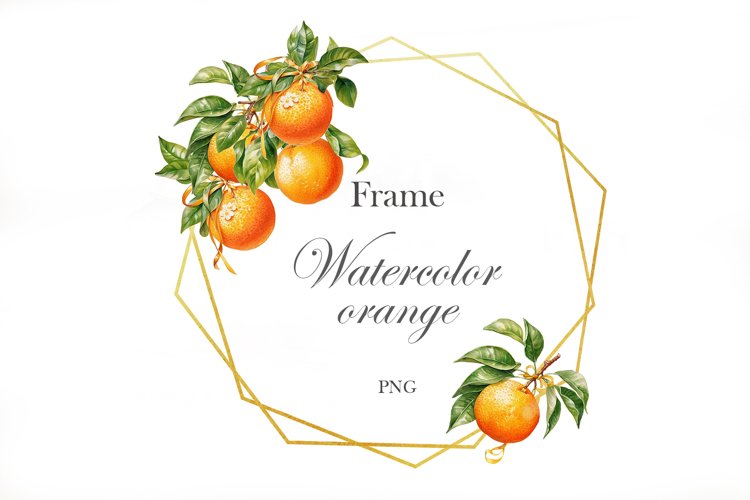 Golden Frame Png Image 4