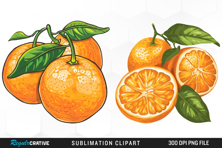 Oranges Clipart Image 10