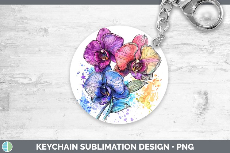 Orchid Clipart Image 8