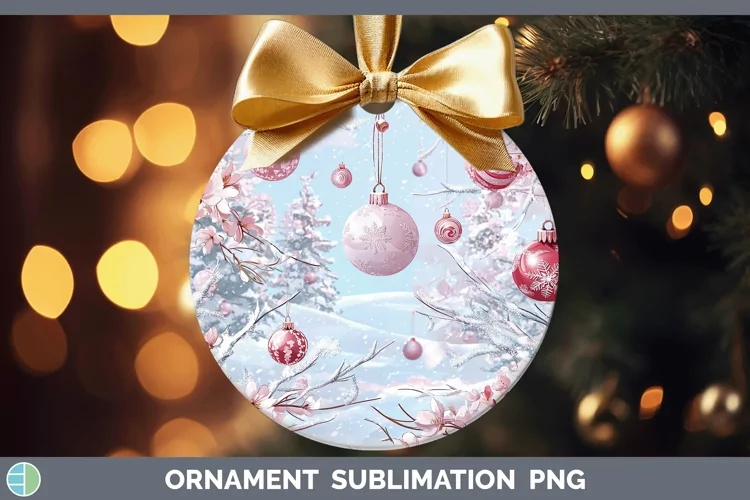 Watercolor Ornaments Ornament Sublimation Bauble Designs