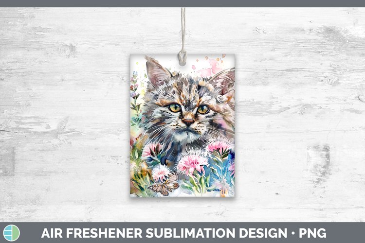 Cat Watercolor Image 7