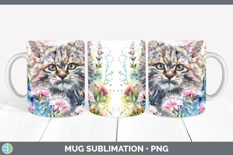 Cat Watercolor Image 3