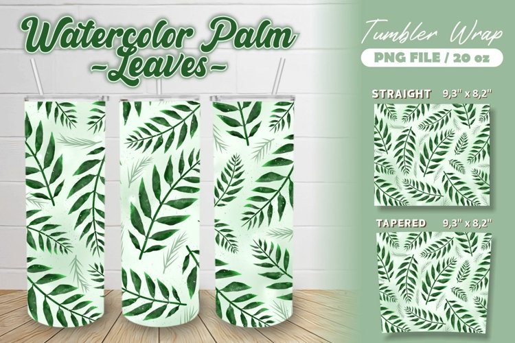 Watercolor Leaves Clipart Image 14