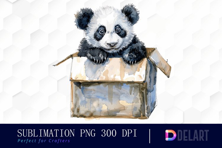 Cute Panda Clipart Image 10