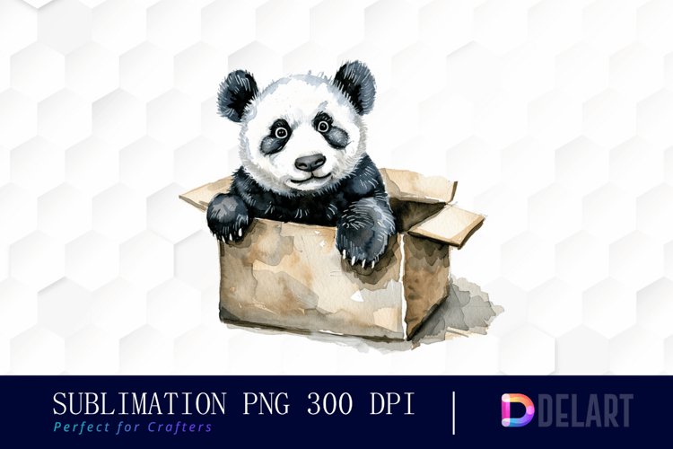 Cute Panda Clipart Image 12