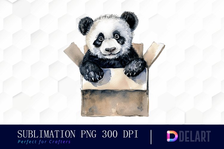 Cute Panda Clipart Image 13