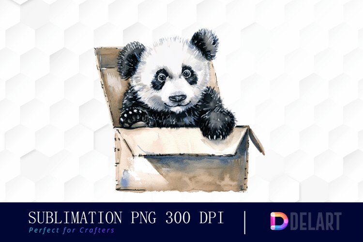 Cute Panda Clipart Image 14