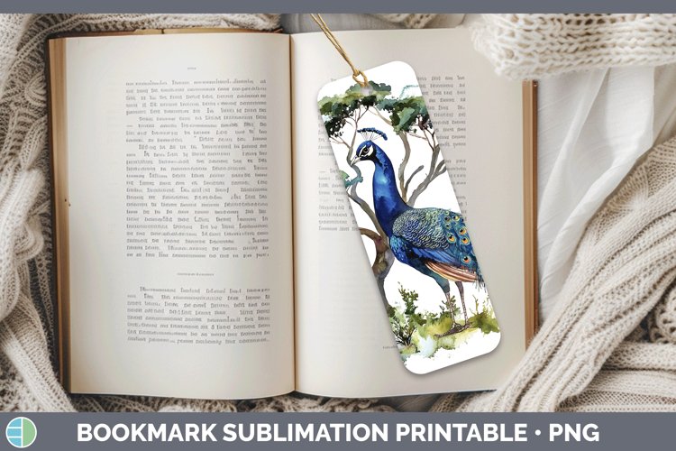 GorgeousWatercolor Bookmark design.
