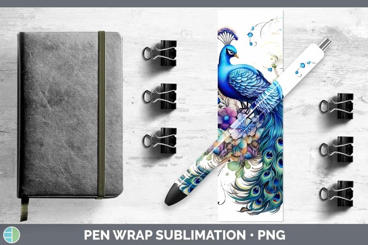 GorgeousWatercolor Pen Wrap design.