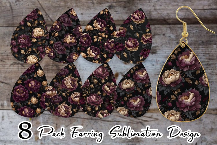 Sublimation Earring Designs Image 23