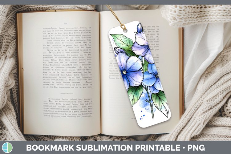 GorgeousWatercolor Bookmark design.